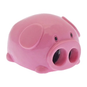Streamline Imagined Novelty Dual Pencil Sharpener Piggy