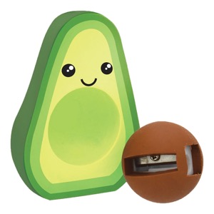 Eraser & Sharpener Duo Avocado