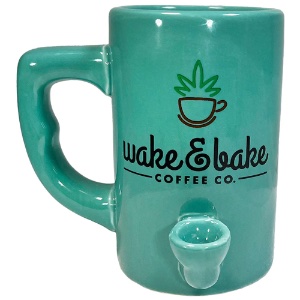 Streamline Ceramic Wake & Bake Mug Blue