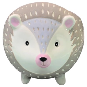 Ceramic Woodland Planter Hedgehog