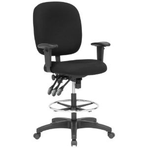 Studio Designs Winslow Drafting Chair Black