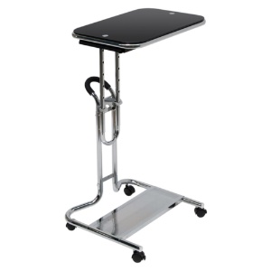 Studio Designs Height Adjustable Laptop Cart with Mouse Tray
