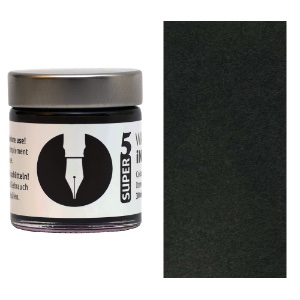 SUPER5 Fountain Pen Ink 30ml Darmstadt Black