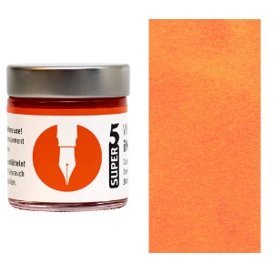 SUPER5 Fountain Pen Ink 30ml Delhi Orange