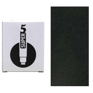 SUPER5 Fountain Pen Ink Cartridges 6 Pack Darmstadt Black