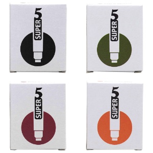 SUPER5 Fountain Ink Pen Cartridges 24 Pack Assorted