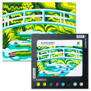 PBN CLAUDE MONET WATERLILIES