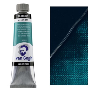 Van Gogh Oil Color 40ml - Phthalo Turquoise Blue