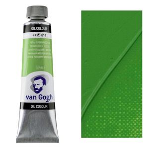 Van Gogh Oil Color 40ml - Permanent Green Medium