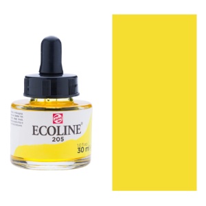 Ecoline Liquid Watercolor Ink 30ml - Lemon Yellow