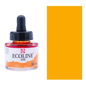Ecoline Liquid Watercolor Ink 30ml - Light Orange