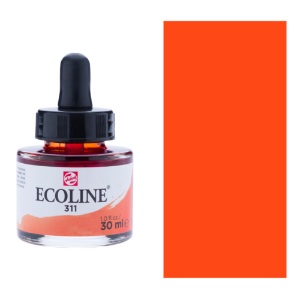Ecoline Liquid Watercolor Ink 30ml - Vermillion
