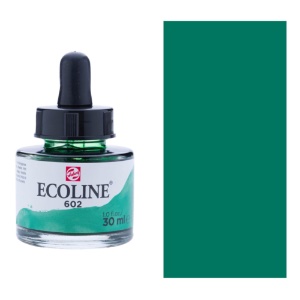 Talens Ecoline Liquid Watercolor 30ml Deep Green 602