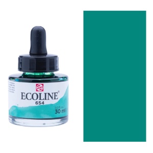 Talens Ecoline Liquid Watercolor 30ml Fir Green 654