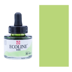 Talens Ecoline Liquid Watercolor 30ml Pastel Green 666