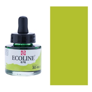 Talens Ecoline Liquid Watercolor 30ml Grass Green 676