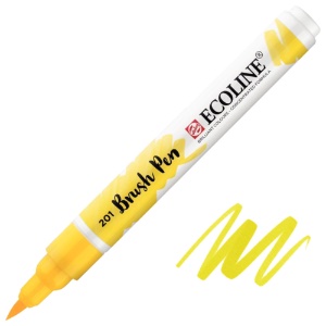 Talens Ecoline Watercolor Brush Pen Light Yellow 201