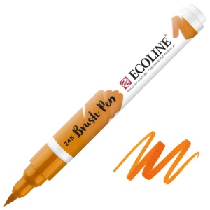 Talens Ecoline Watercolor Brush Pen Saffron Yellow 245