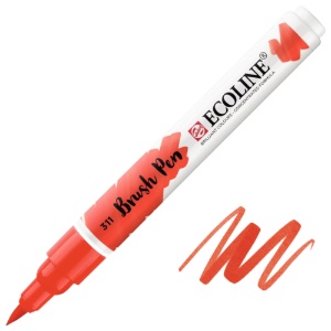 Talens Ecoline Watercolor Brush Pen Vermillion 311