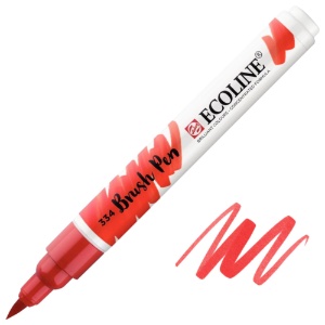 Talens Ecoline Watercolor Brush Pen Scarlet 334