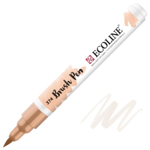 Talens Ecoline Watercolor Brush Pen Pink Beige 374