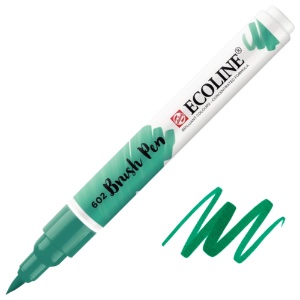 Talens Ecoline Watercolor Brush Pen Deep Green 602