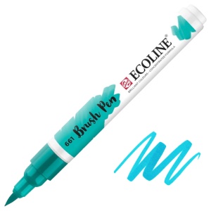 Talens Ecoline Watercolor Brush Pen Turquoise Green 661