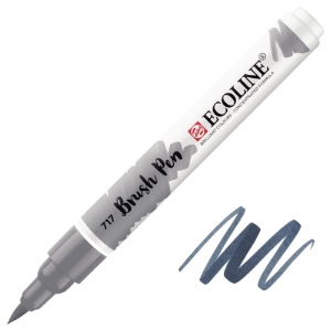 Talens Ecoline Watercolor Brush Pen Cold Grey 717