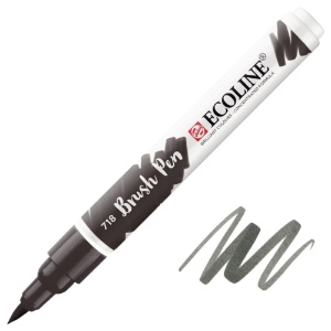 Talens Ecoline Watercolor Brush Pen Warm Grey 718