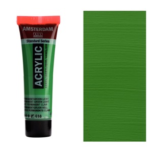 Amsterdam Acrylics Standard Series 20ml Permanent Green Light