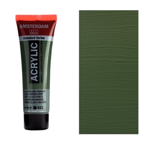 Amsterdam Acrylics Standard Series 20ml Olive Green Deep