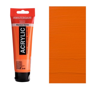 Amsterdam Acrylics Standard Series 120ml Azo Orange