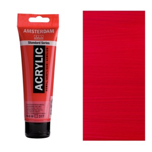 Amsterdam Acrylics Standard Series 120ml Transparent Red Medium
