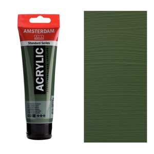 Amsterdam Acrylics Standard Series 120ml Olive Green Deep