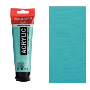 Amsterdam Acrylics Standard Series 120ml Turquoise Green