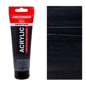 Amsterdam Acrylics Standard Series 120ml Metallic Black