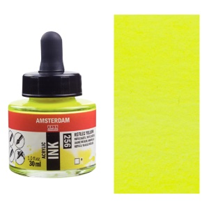 Amsterdam Acrylic Ink 30ml Reflex Yellow