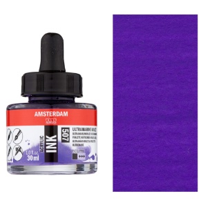 Amsterdam Acrylic Ink 30ml Ultramarine Violet