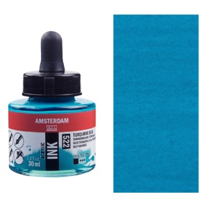 Amsterdam Acrylic Ink 30ml - Turquoise Blue