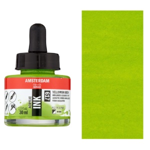 Amsterdam Acrylic Ink 30ml - Yellowish Green