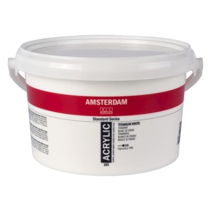 Amsterdam Acrylics Standard Series 2500ml Titanium White