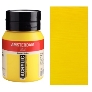 Amsterdam Acrylics Standard Series 500ml Azo Yellow Light