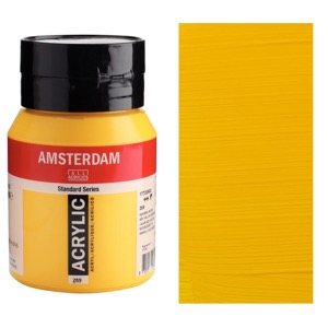 Amsterdam Acrylics Standard Series 500ml Azo Yellow Medium