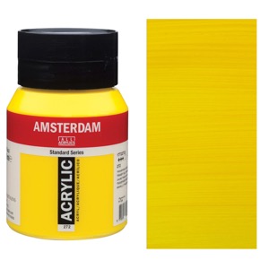 Amsterdam Acrylics Standard Series 500ml Transparent Yellow Medium