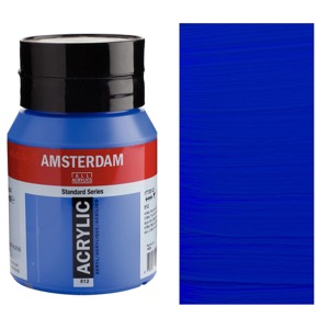 Amsterdam Acrylics Standard Series 500ml Cobalt Blue (Ultramarine)