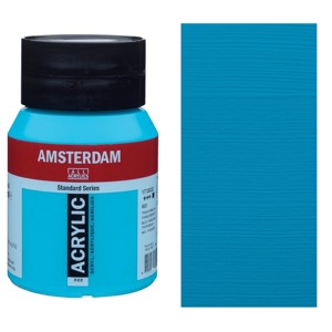 Amsterdam Acrylics Standard Series 500ml Turquoise Blue