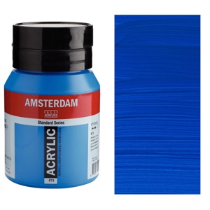 Amsterdam Acrylics Standard Series 500ml Primary Cyan