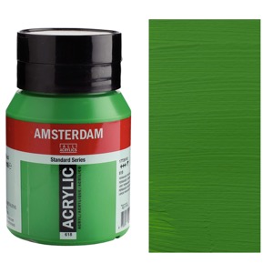 Amsterdam Acrylics Standard Series 500ml Permanent Green Light
