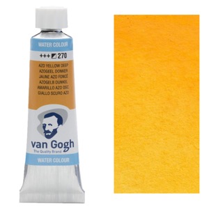 Van Gogh Watercolor 10ml - Azo Yellow Deep