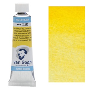 Van Gogh Watercolor 10ml Tube - Transparent Yellow Medium